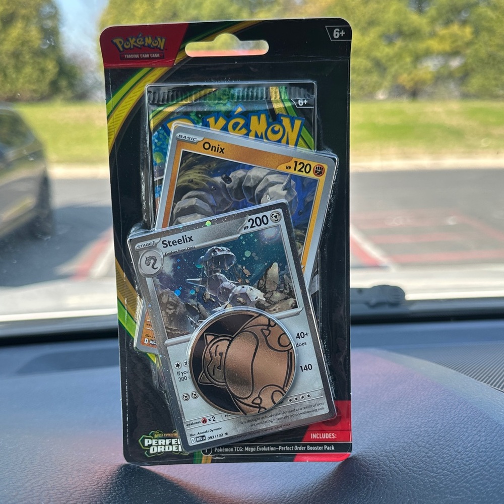 TCG Perfect Order Booster Pack with Coin Pokemon